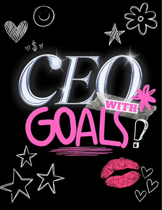 CEO WITH GOALS: Six Figure Stylist Planner